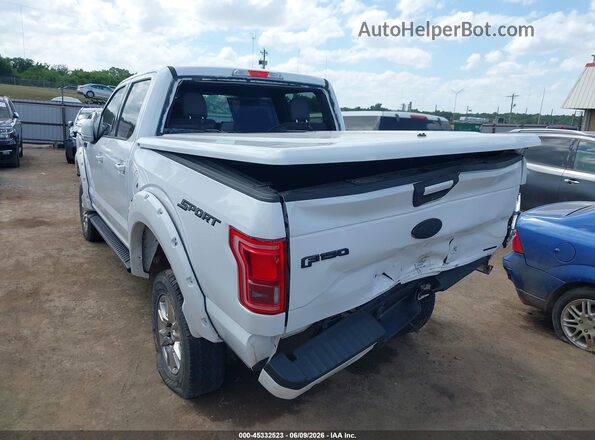 1FTEW1CF0GKF90807 2016 FORD F150 White Задня ліва чверть