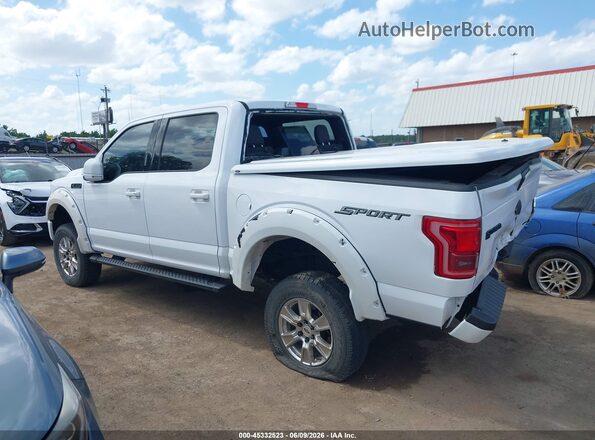 1FTEW1CF0GKF90807 2016 FORD F150 White Панорамний вид салону 360°