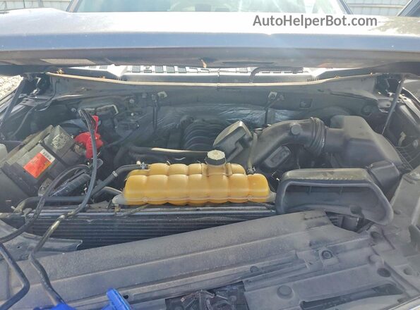 1FTEW1CF3GFC00047 2016 FORD F150 Gray Вид задньої частини салону