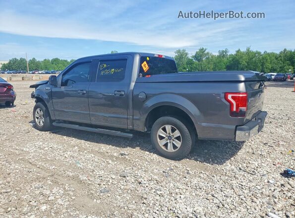 1FTEW1CF3GFC00047 2016 FORD F150 Gray Задня ліва чверть