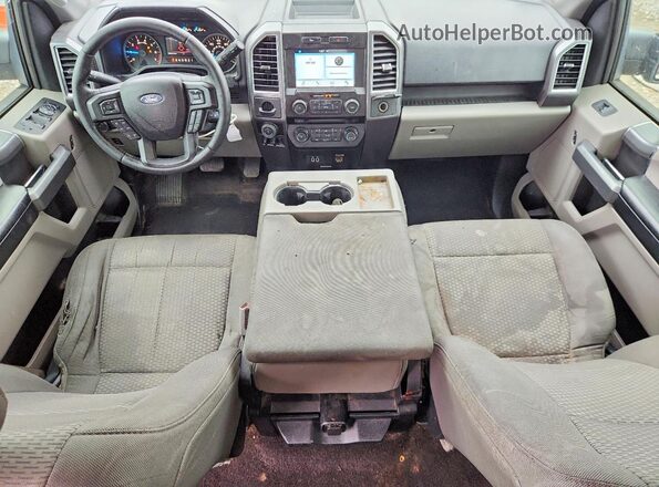 1FTEW1CF3GKE10820 2016 FORD F150 White Առջևի վահանակի տեսք