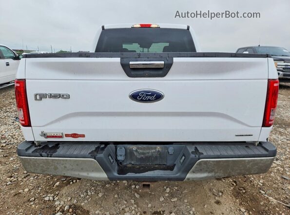 1FTEW1CF3GKE10820 2016 FORD F150 White Հետևի տեսք