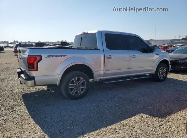 1FTEW1CF5GFA37899 2016 FORD F150 Silver 