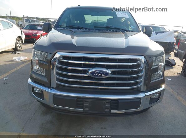 1FTEW1CF5GKF97350 2016 FORD F150 Brown Սարքավորումների վահանակի տեսք
