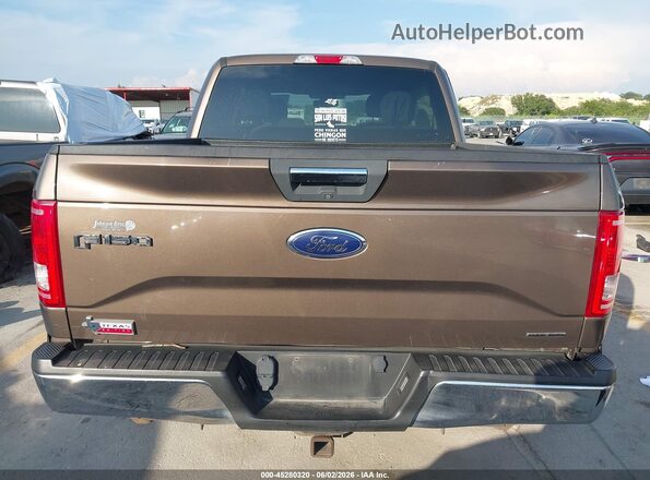 1FTEW1CF5GKF97350 2016 FORD F150 Brown 