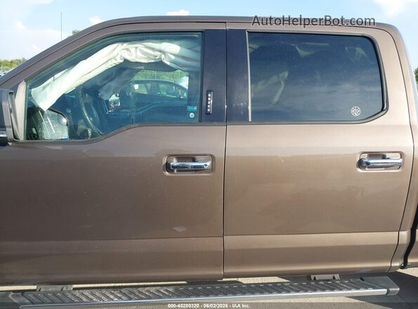 1FTEW1CF5GKF97350 2016 FORD F150 Brown Սալոնի 360 աստիճան տեսք