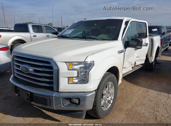 1FTEW1CF6GKF31535 2016 FORD F150 Белый Передняя левая четверть
