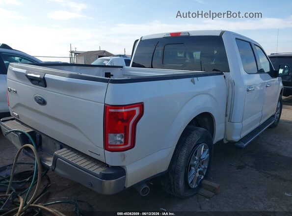 1FTEW1CF6GKF31535 2016 FORD F150 Белый Задняя правая четверть