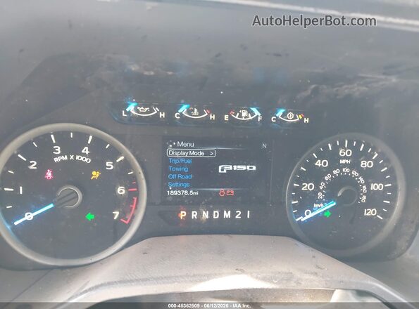 1FTEW1CF6GKF31535 2016 FORD F150 Белый Вид задних сидений