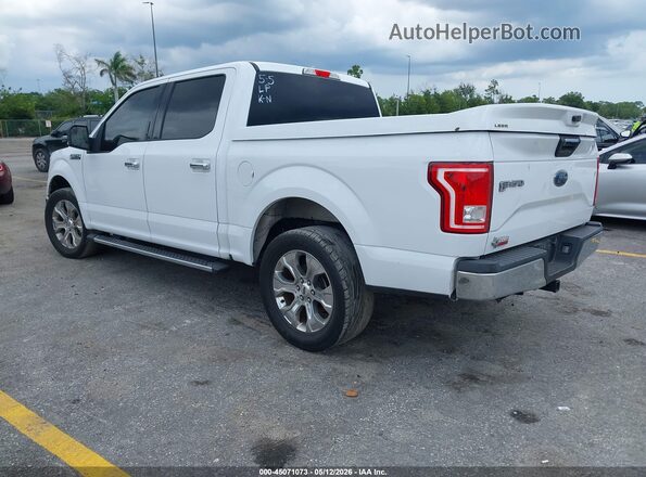1FTEW1CF6HKC70585 2017 FORD F150 Белый Задняя левая четверть