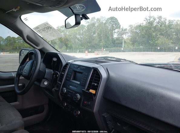 1FTEW1CF6HKC70585 2017 FORD F150 Белый Вид салона спереди