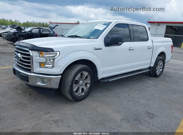 1FTEW1CF6HKC70585 2017 FORD F150 Белый Передняя левая четверть