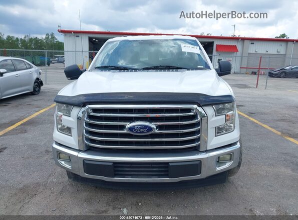 1FTEW1CF6HKC70585 2017 FORD F150 Белый Вид щитка приборов