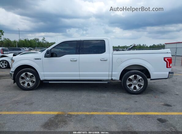 1FTEW1CF6HKC70585 2017 FORD F150 Белый Панорамный вид салона 360°
