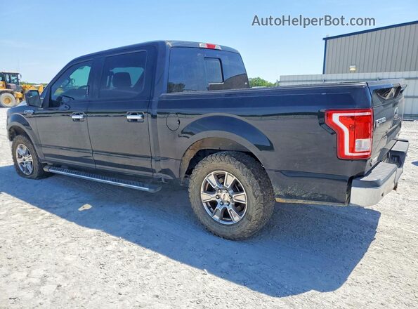 1FTEW1CF7GKE43013 2016 FORD F150 Black Rear left