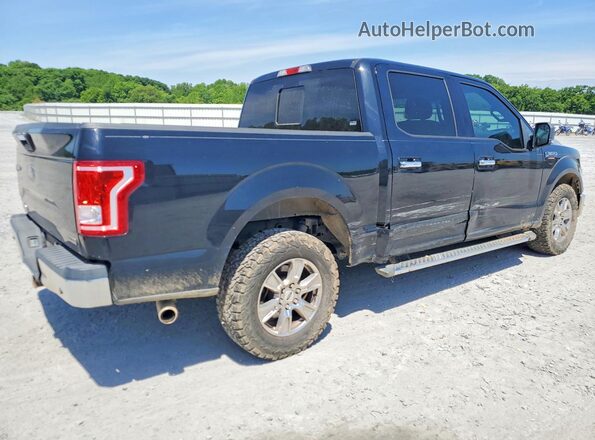 1FTEW1CF7GKE43013 2016 FORD F150 Black Rear right