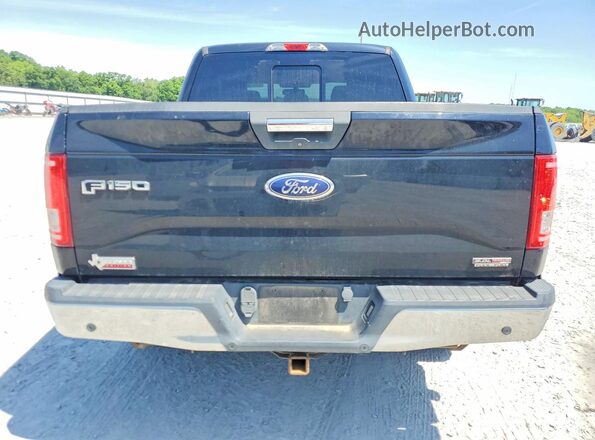 1FTEW1CF7GKE43013 2016 FORD F150 Black Rear view