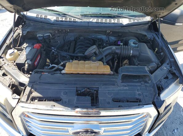 1FTEW1CF7GKE43013 2016 FORD F150 Black Rear interior view