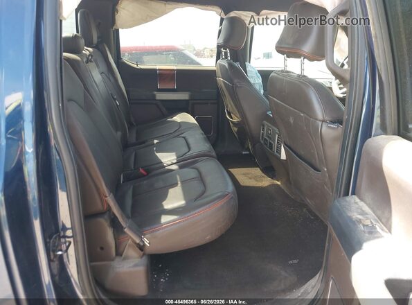 1FTEW1CF7HFB21627 2017 FORD F150 Blue Vista de la etiqueta del VIN
