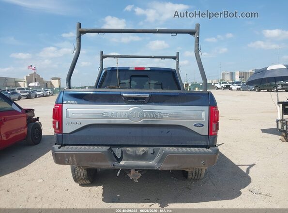 1FTEW1CF7HFB21627 2017 FORD F150 Blue 