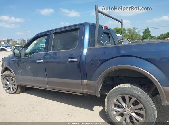 1FTEW1CF7HFB21627 2017 FORD F150 Blue Vista interior de 360 grados