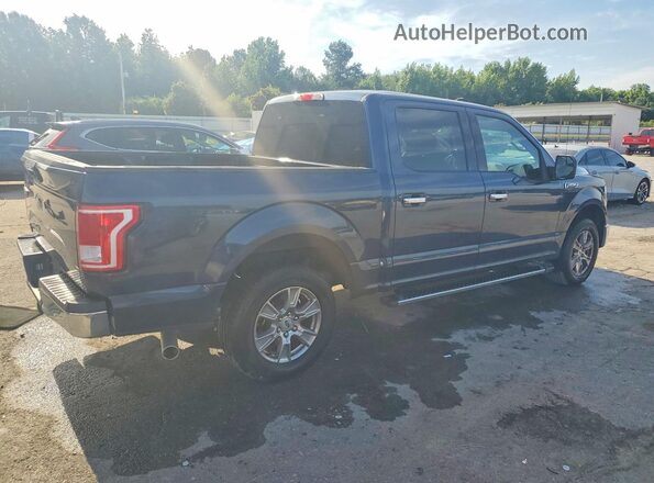 1FTEW1CF7HKE05377 2017 FORD F150 Blue უკანა მარჯვენა