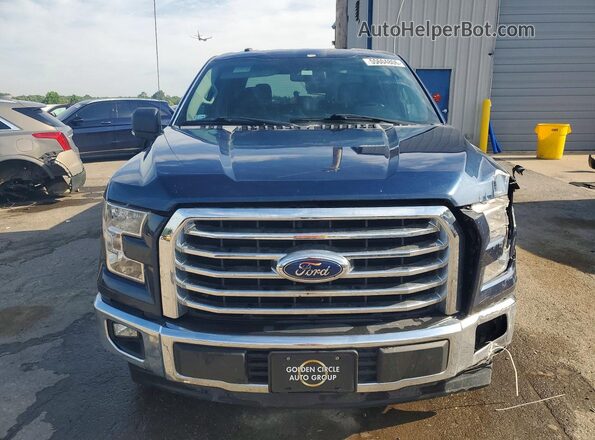 1FTEW1CF7HKE05377 2017 FORD F150 Blue წინა ხედი
