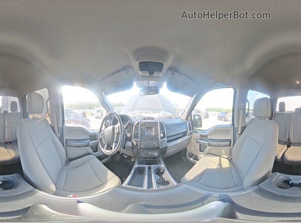 1FTEW1CF7HKE05377 2017 FORD F150 Blue VIN კოდის სტიკერის ხედი
