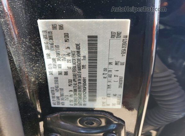 1FTEW1CF8GFB54991 2016 FORD F150 Black 