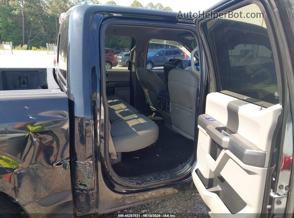 1FTEW1CF8GFD49375 2016 FORD F150 Black VIN կոդի պիտակի տեսք