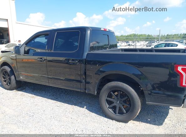 1FTEW1CF8GFD49375 2016 FORD F150 Black Սալոնի 360 աստիճան տեսք