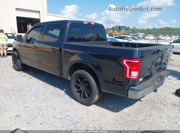 1FTEW1CF8GFD49375 2016 FORD F150 Black Հետևի ձախ