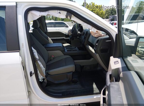 1FTEW1CFXGKD64175 2016 FORD F150 White წინა სალონის ხედი