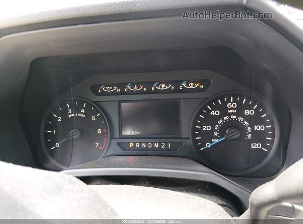 1FTEW1CFXGKD64175 2016 FORD F150 White უკანა სავარძლების ხედი