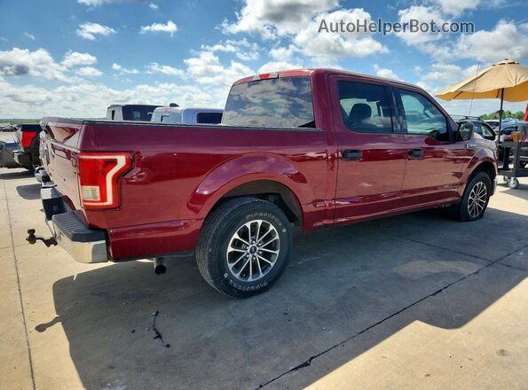 1FTEW1CG0GFB29012 2016 FORD F150 Red 