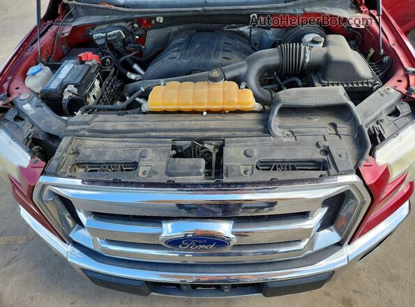 1FTEW1CG0GFB29012 2016 FORD F150 Red 