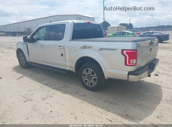 1FTEW1CG1GFA08988 2016 FORD F150 Silver Tył lewy