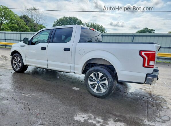 1FTEW1CG1GFA17125 2016 FORD F150 White Rear left