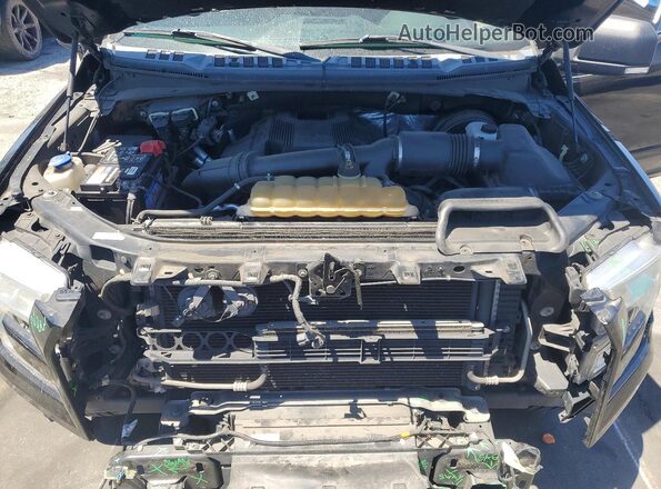 1FTEW1CG1HKC99257 2017 FORD F150 Black Вид задньої частини салону