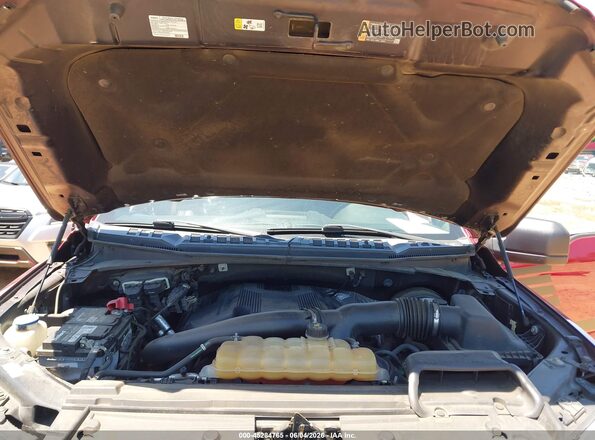1FTEW1CG2JFA34104 2018 FORD F150 Red Widok z tyłu