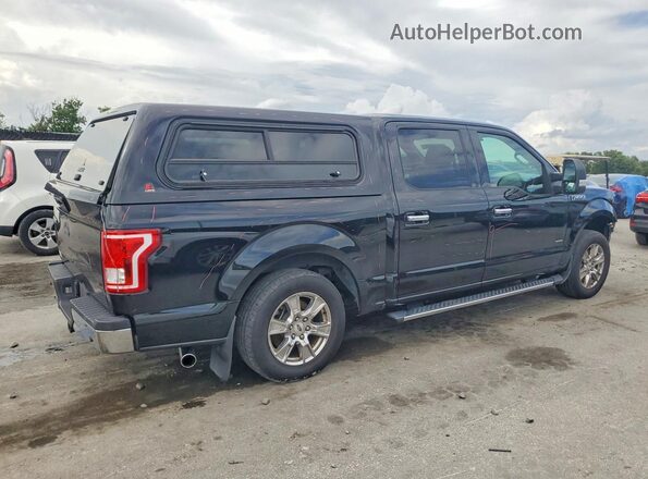 1FTEW1CG3HFB18586 2017 FORD F150 Black Trasero derecho