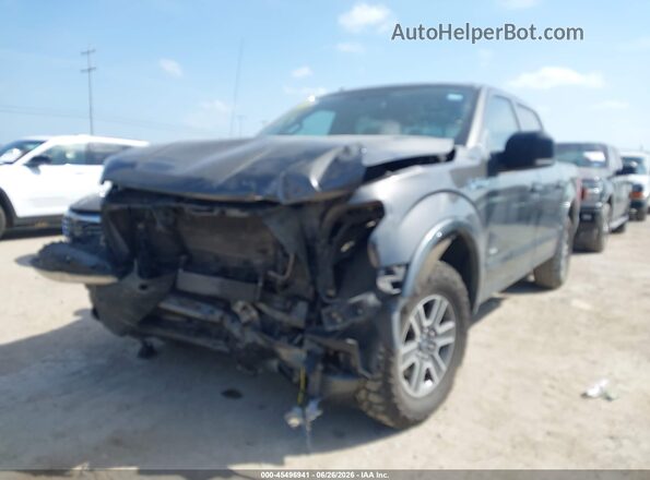 1FTEW1CG3HKC22969 2017 FORD F150 Серый Передняя левая четверть