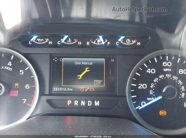 1FTEW1CG3HKC22969 2017 FORD F150 Серый Вид задних сидений