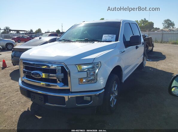 1FTEW1CG3HKC85229 2017 FORD F150 White Передня ліва чверть