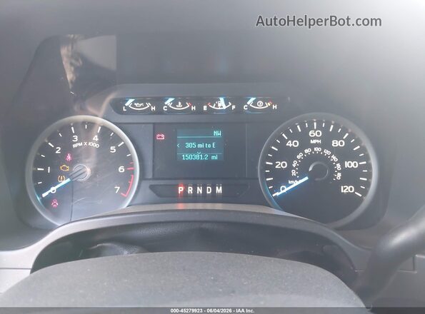 1FTEW1CG3HKC85229 2017 FORD F150 White Вид задніх сидінь