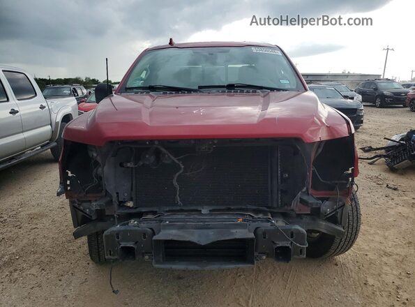 1FTEW1CG3JKC50616 2018 FORD F150 Red წინა ხედი