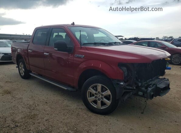 1FTEW1CG3JKC50616 2018 FORD F150 Red წინა მარჯვენა