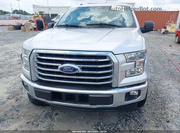 1FTEW1CG4HFA92855 2017 FORD F150 Silver Սարքավորումների վահանակի տեսք