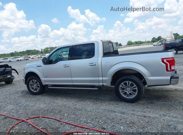 1FTEW1CG4HFA92855 2017 FORD F150 Silver Սալոնի 360 աստիճան տեսք