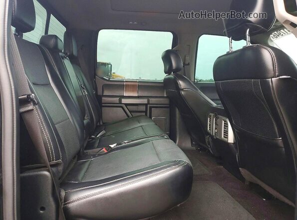 1FTEW1CG5GFD59189 2016 FORD F150 Black Հետևի նստատեղերի տեսք